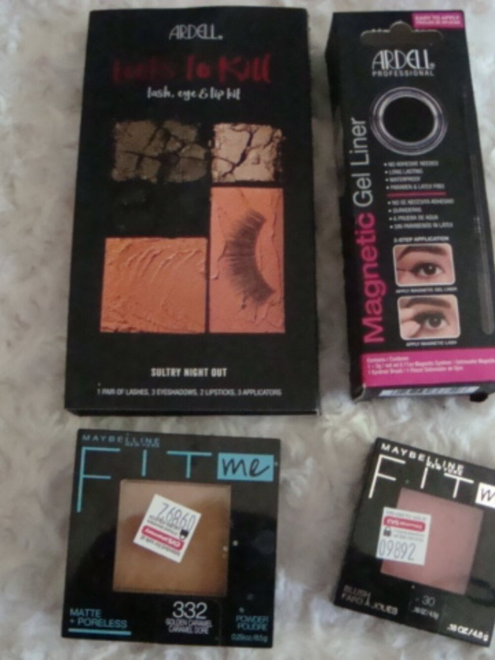 Make-up Lot on 4 Maybelline & Ardell